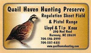 Quail Haven Hunting Preserve Logo