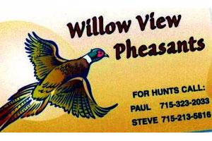 Willow View Pheasants Logo