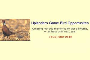 Uplanders Game Bird Opportunities