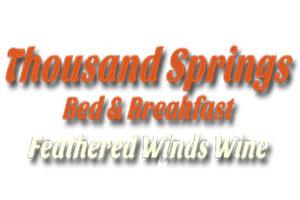 Thousand Springs Bed and Breakfast Logo