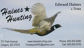 Haines Hunting Service Logo