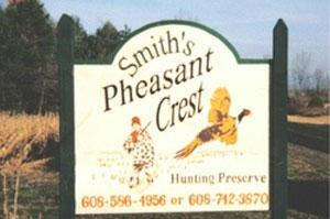 Smiths Pheasant Crest Hunting Preserve Logo